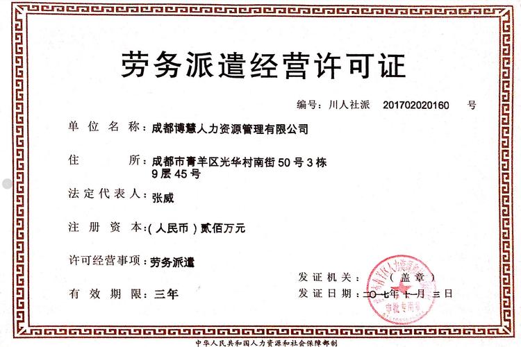 人力资源公司需哪些核心资质?-图2 人力资源公司需哪些核心资质?-图2