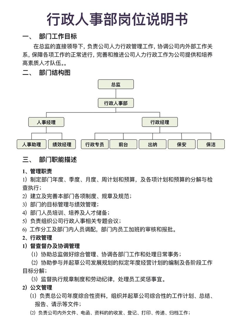 小公司行政人力制度方案如何高效落地？-图1