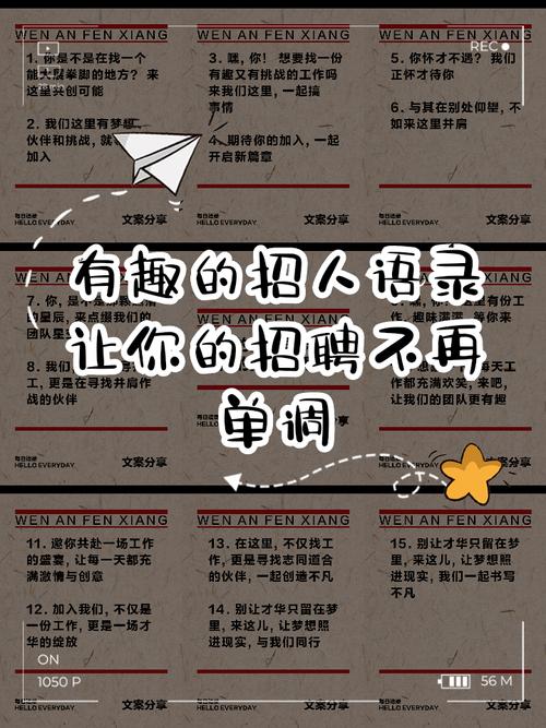 招聘词语有哪些？-图1