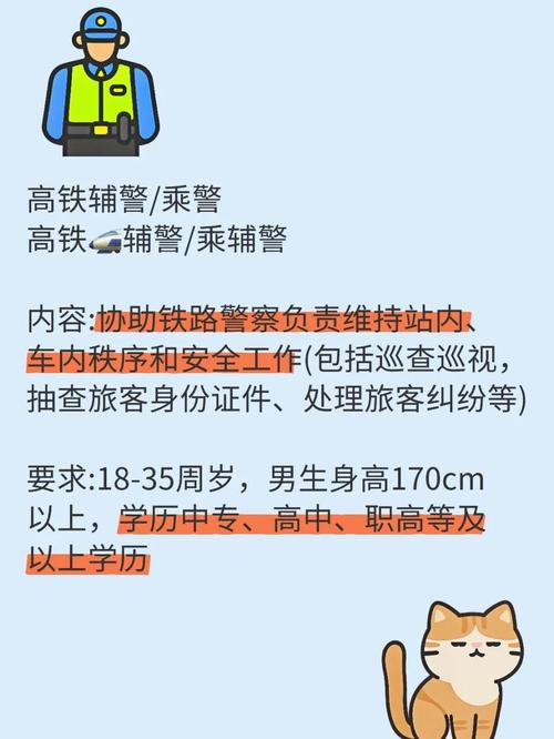 高铁乘警招聘有何具体要求？-图1