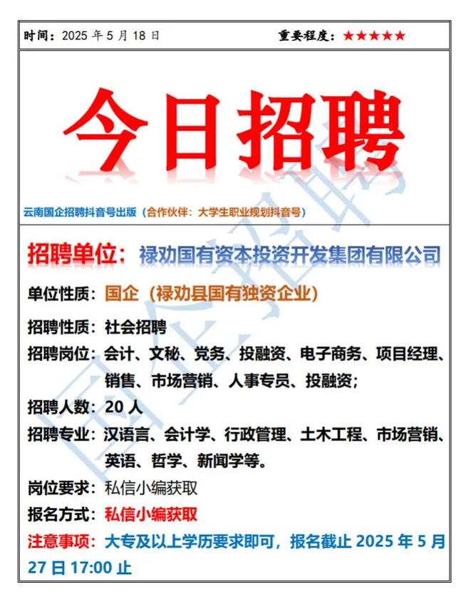昆明财务招聘-图1 昆明财务招聘-图1