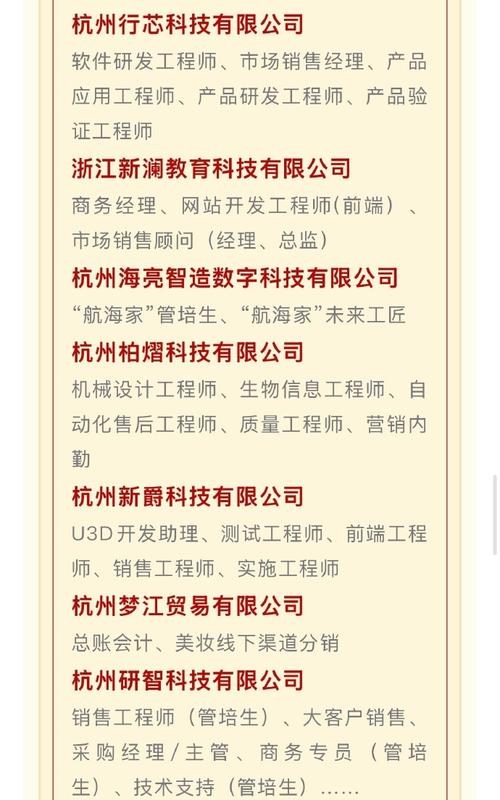 滨江区最新招聘信息有哪些岗位？-图2